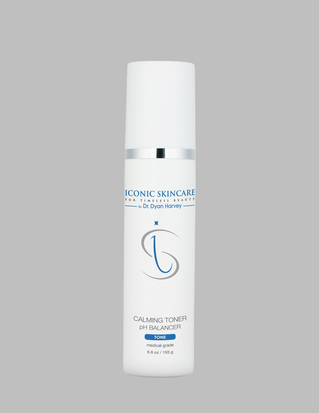 Calming Toner Iconic Skincare Calming Toner bottle on a white background