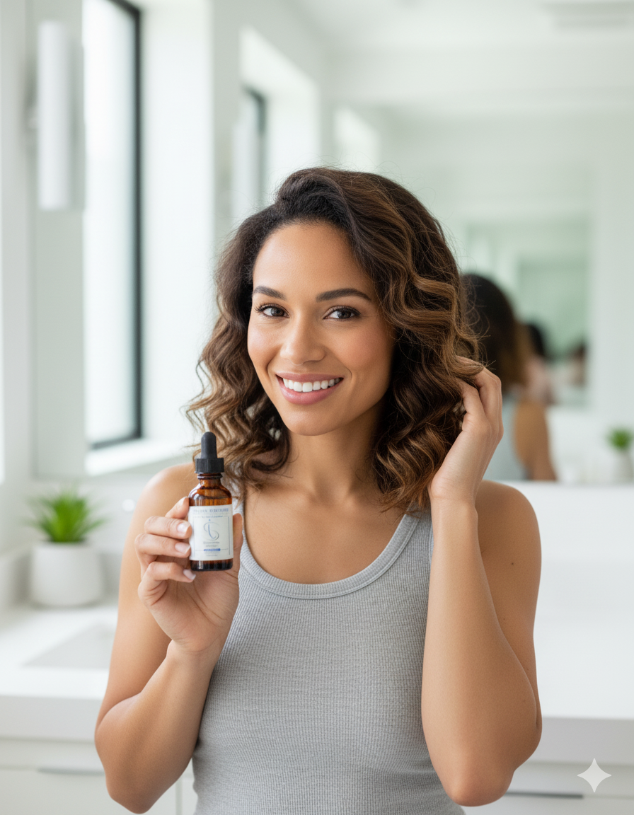 🌟 Unlocking Stronger, Fuller Hair: The Benefits of Iconic Skincare’s Hair Regrowth Serum