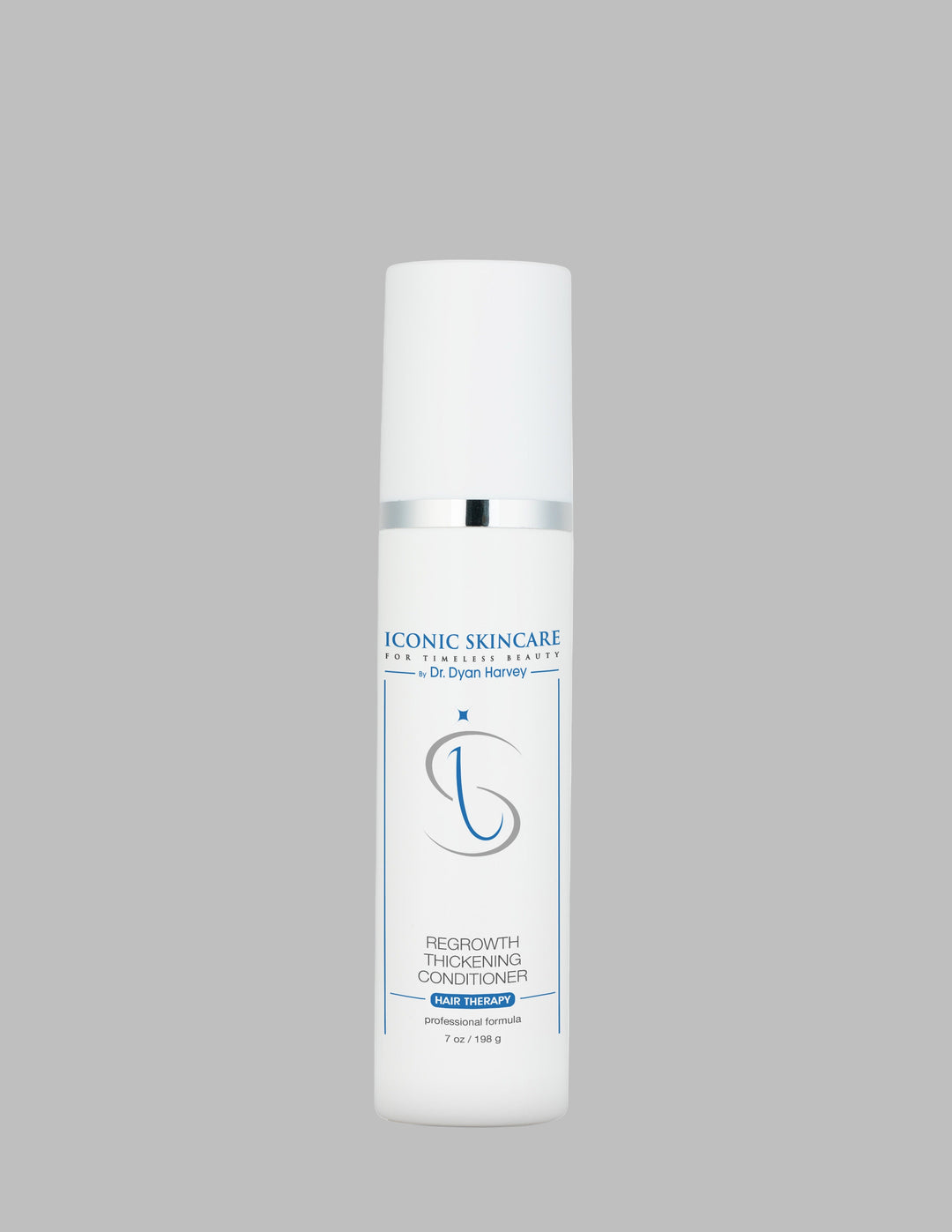 Thickening Conditioner Skincare bottle labeled 'Iconic Skincare' on a white background